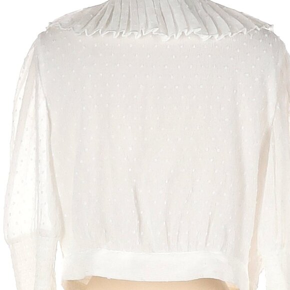 Maje Small 3/4 sleeve Wrap Blouse - Picture 2 of 3